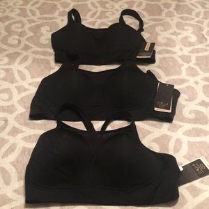 3 x CALIA sports bras, black, new with tags, size 38D.